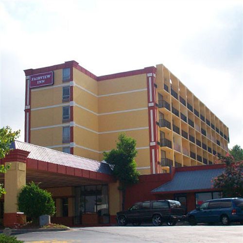 Knights Inn Six Flags Lodge West Buitenkant foto