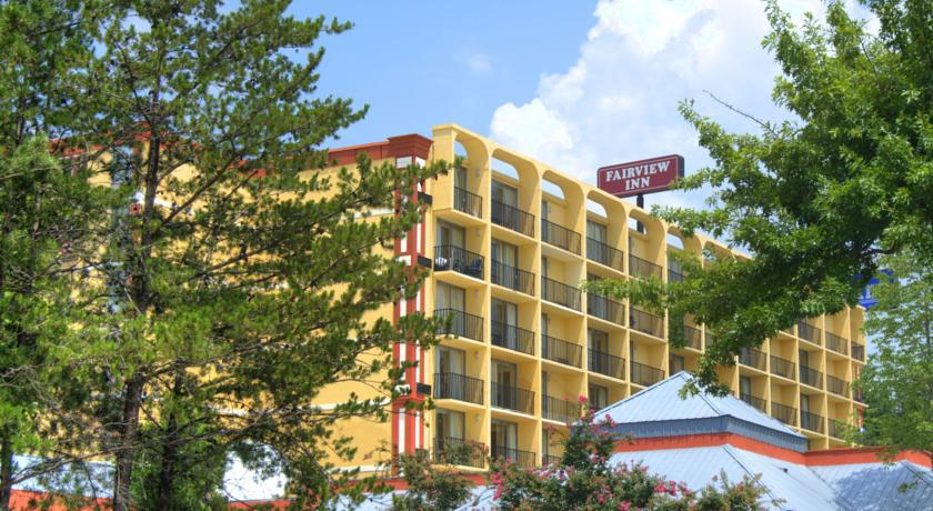 Knights Inn Six Flags Lodge West Buitenkant foto